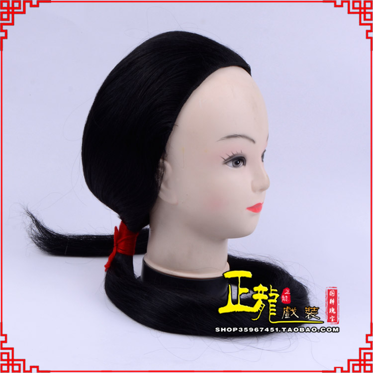 安远古装影视演出头套花旦假发 真发古装发