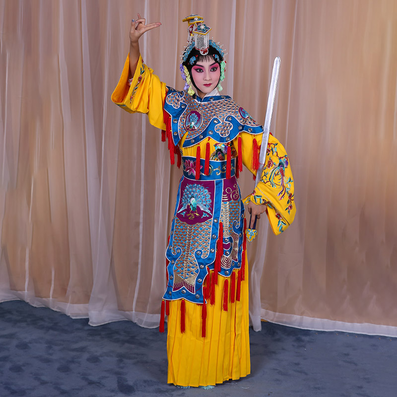 安远霸王别姬虞姬服 软绉别姬服